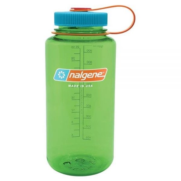 Nalgene Nalgene WB7901 32 oz Wide Mouth Water Bottle - Pear WB7901